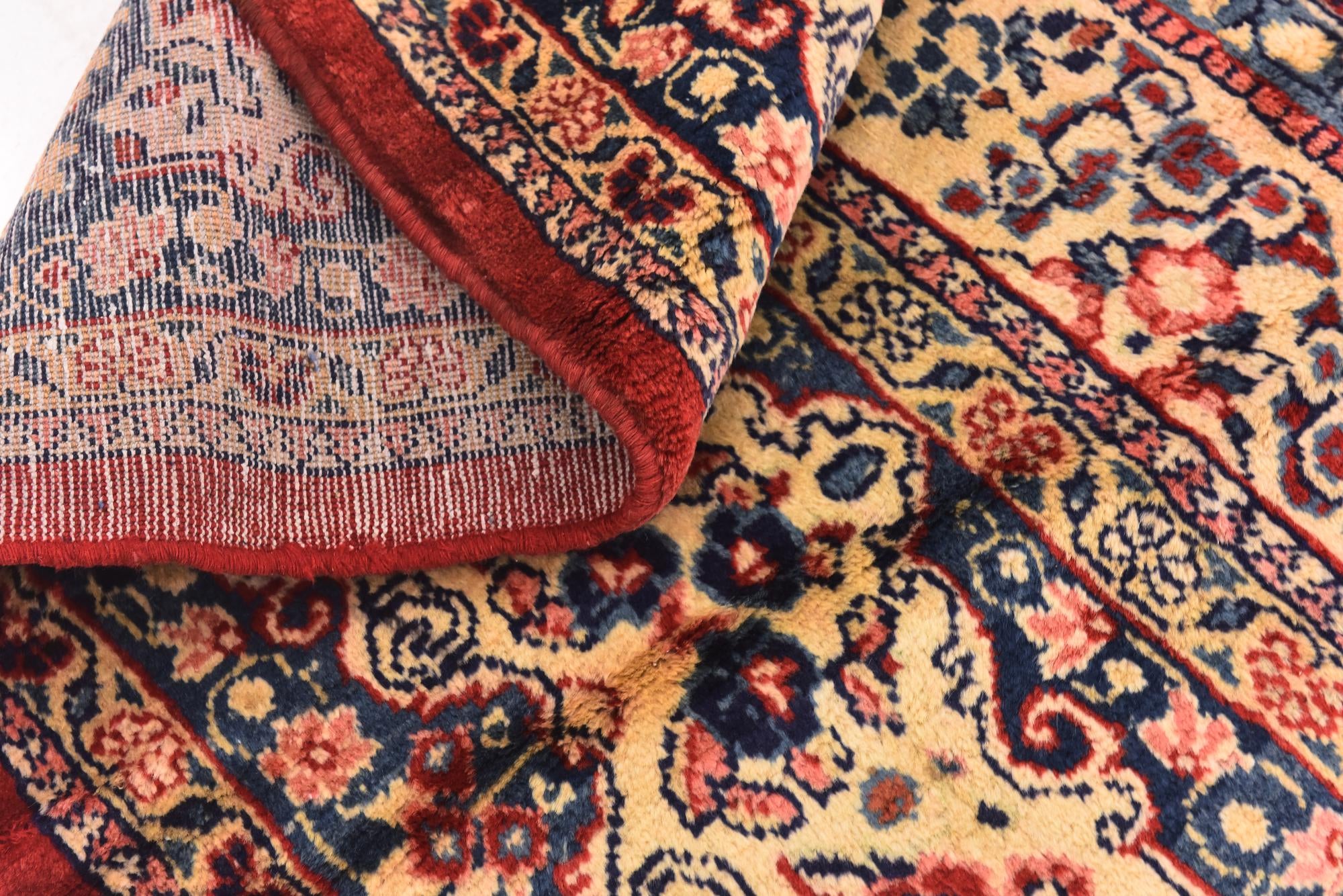 305cm x 415cm Hand Knotted Meshkabad Persian Wool Rug