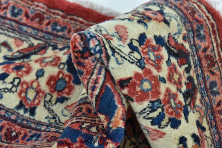 8' 10 x 12' 2 Hand Knotted Meshkabad Persian Wool Rug