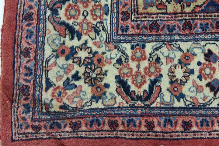 8' 10 x 12' 2 Hand Knotted Meshkabad Persian Wool Rug