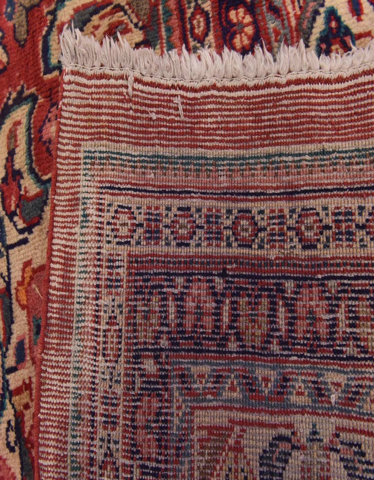 Detail image of 9' 5 x 12' 10  Hand Knotted Meshkabad Persian Wool Rug