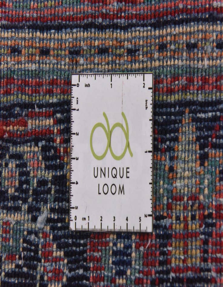 Detail image of 10' x 14'  Hand Knotted Meshkabad Persian Wool Rug