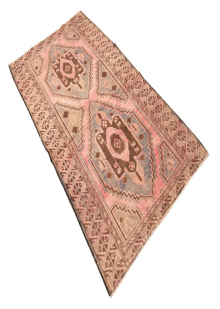 3' 5 x 6' 4 Hand Knotted Meshkin Persian Wool Rug