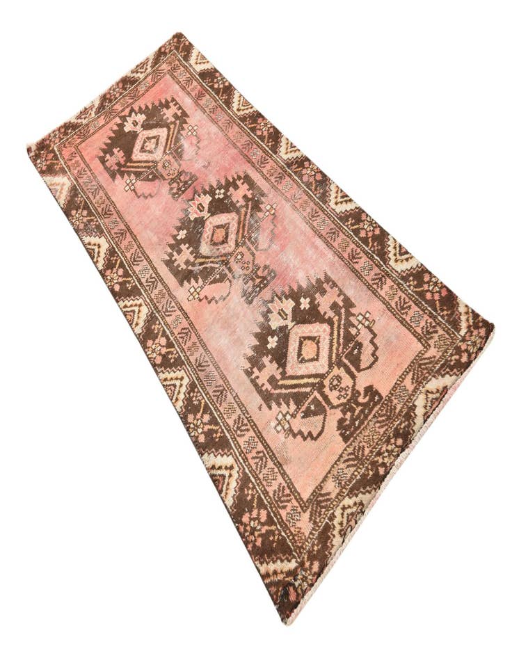 Detail image of 2' 7 x 5' 5  Hand Knotted Meshkin Persian Wool Rug