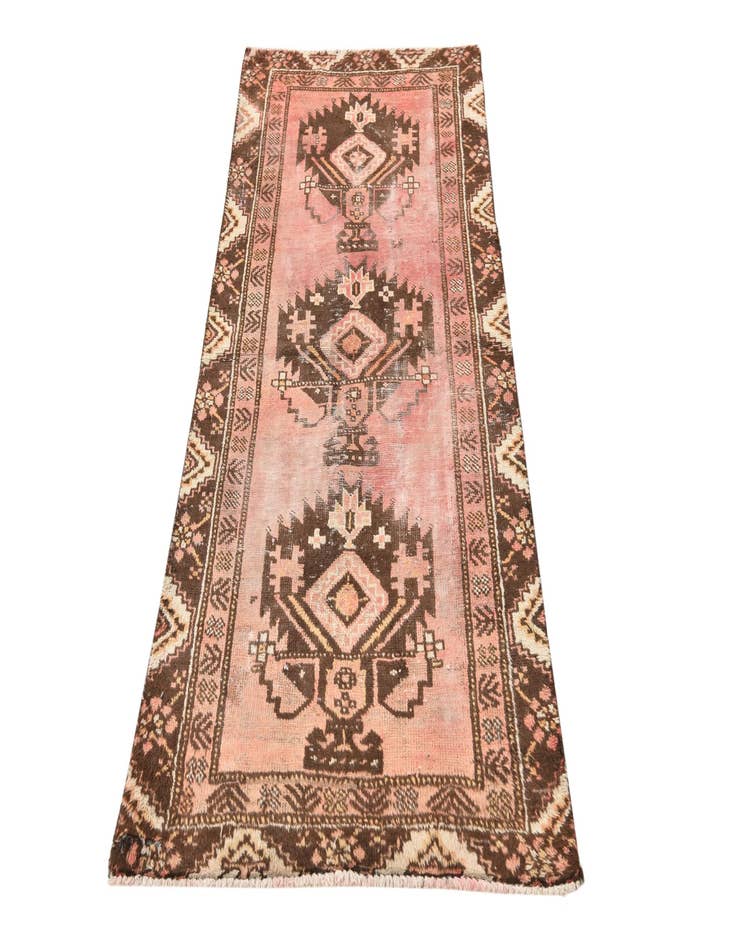 Detail image of 2' 7 x 5' 5  Hand Knotted Meshkin Persian Wool Rug