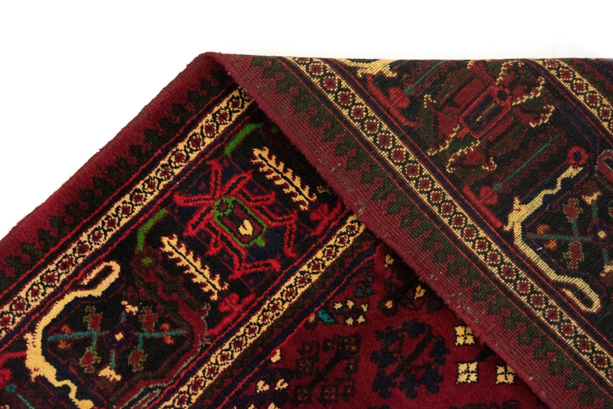 7' 11 x 11' 2 Hand Knotted Mianeh Persian Wool Rug