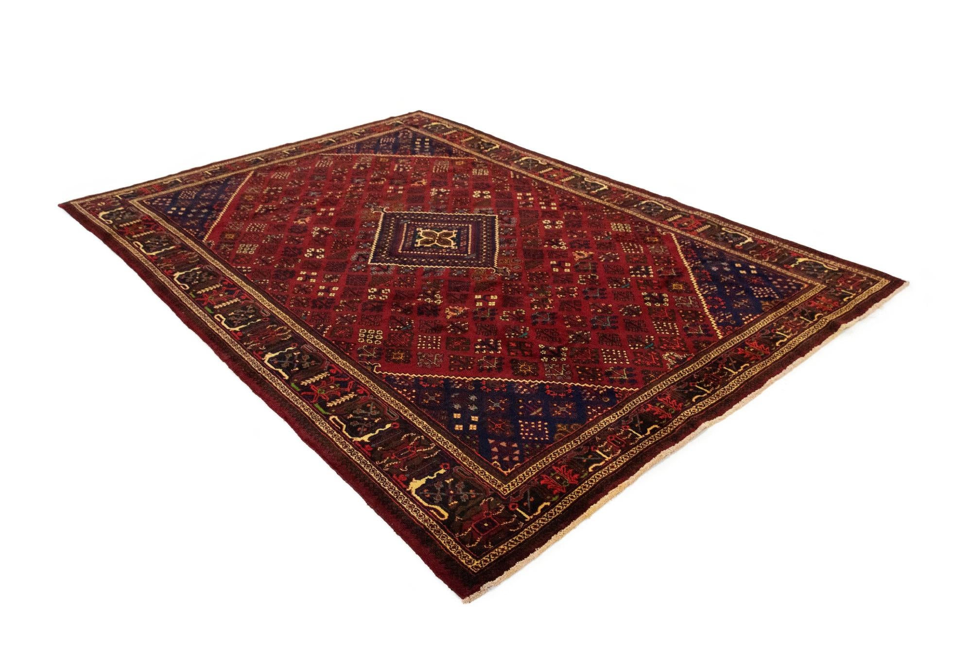 7' 11 x 11' 2 Hand Knotted Mianeh Persian Wool Rug