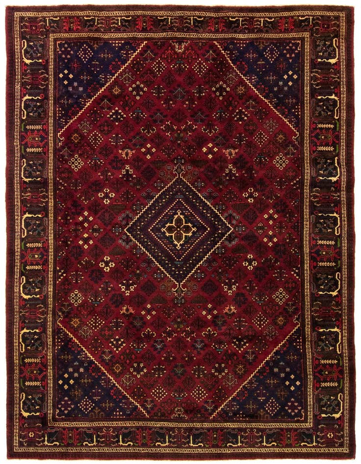Detail image of 7' 11 x 11' 2 Hand Knotted Mianeh Persian Wool Rug