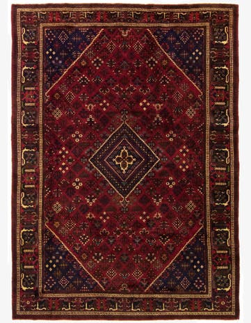 7' 11 x 11' 2 Hand Knotted Mianeh Persian Wool Rug