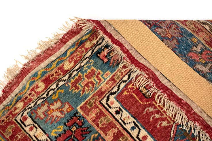 Detail image of 3' 6 x 5' 2 Hand Knotted Milas Rug