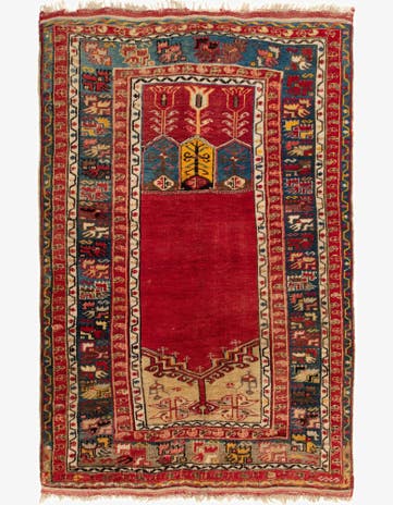 3' 6 x 5' 2 Hand Knotted Milas Rug