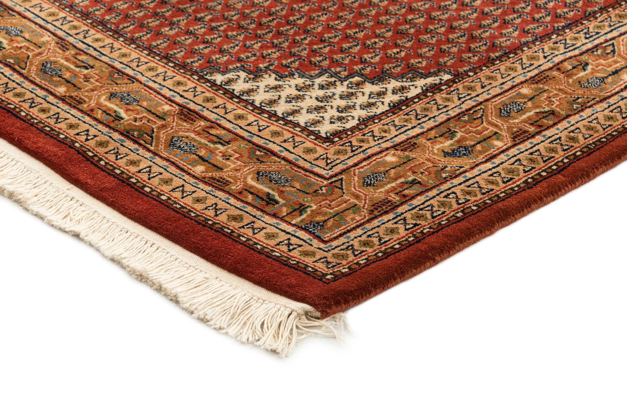 4' 3 x 6' 7 Hand Knotted Mir Oriental Wool Rug