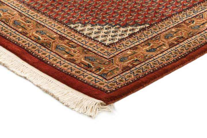 4' 3 x 6' 7 Hand Knotted Mir Oriental Wool Rug