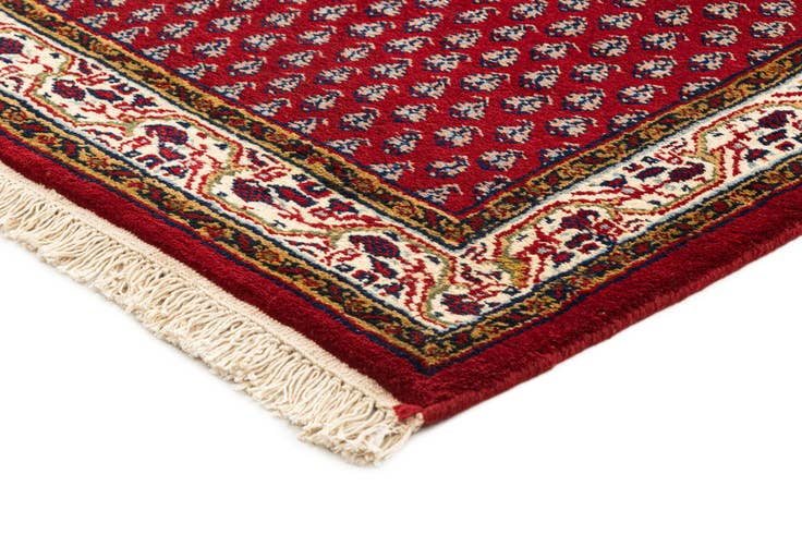 Detail image of 3' 1 x 5' 2 Hand Knotted Mir Wool Rug