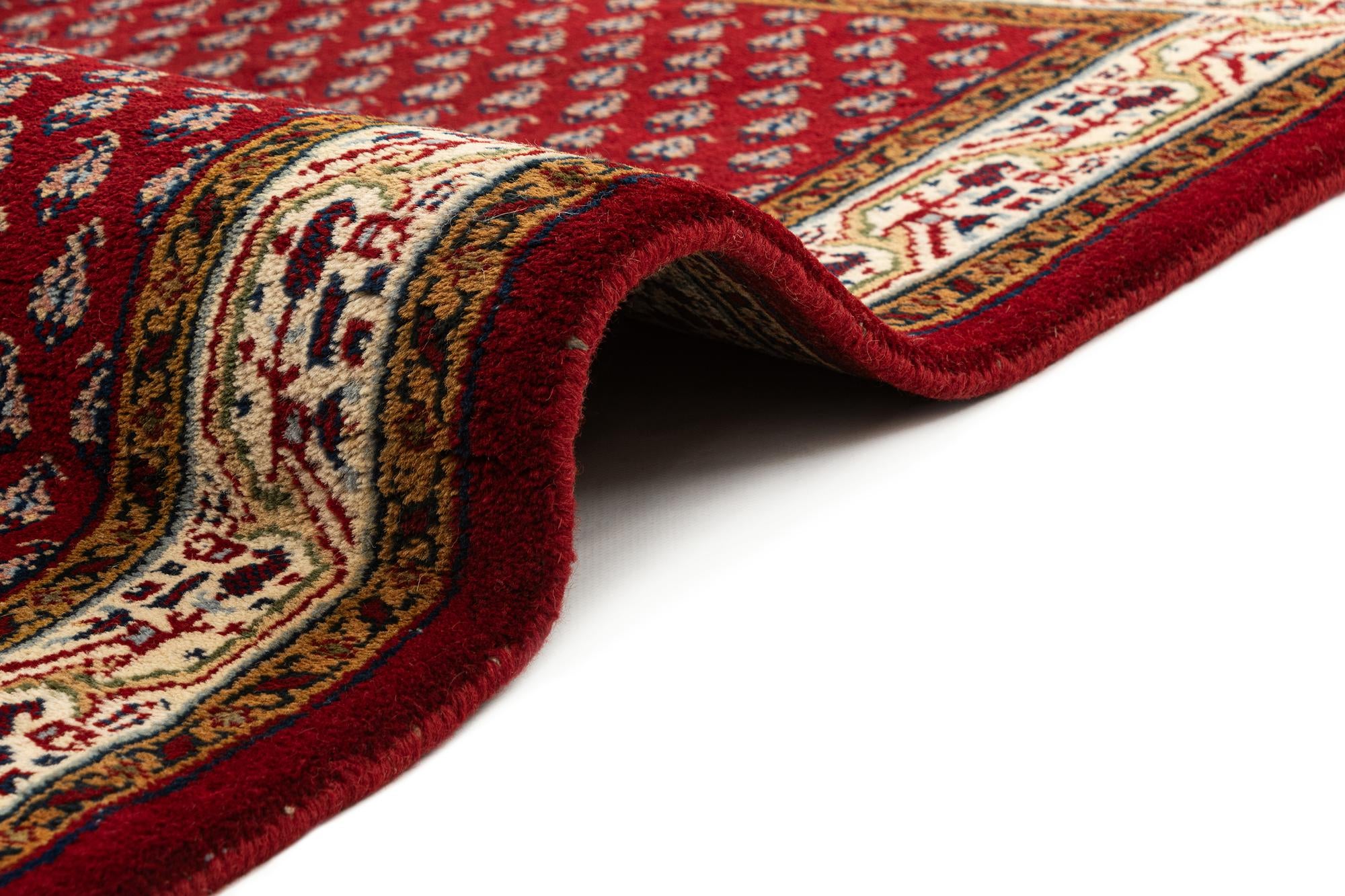 3' 1 x 5' 2 Hand Knotted Mir Wool Rug