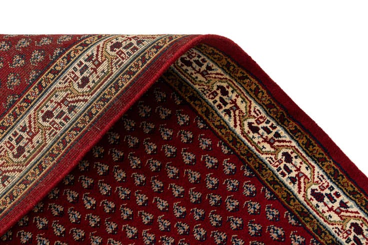 Detail image of 3' 1 x 5' 2 Hand Knotted Mir Wool Rug