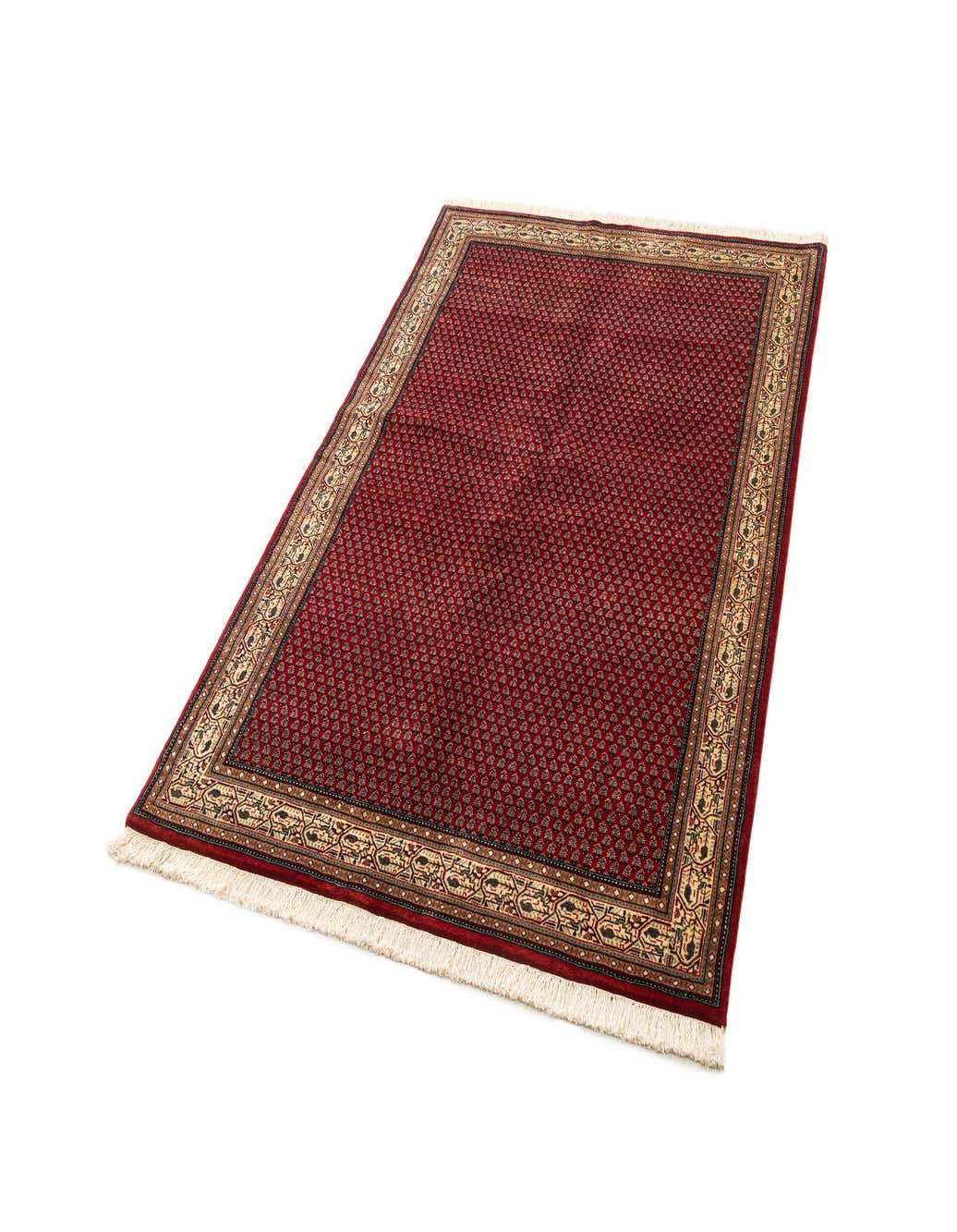 Detail image of 140cm x 205cm  Hand Knotted Mir Oriental Wool Alfombra