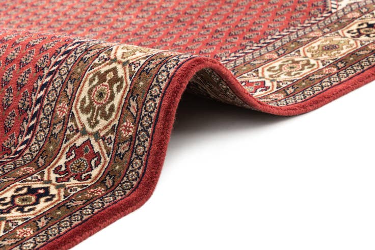 Detail image of 4' x 5' 10 Hand Knotted Mir Oriental Wool Rug