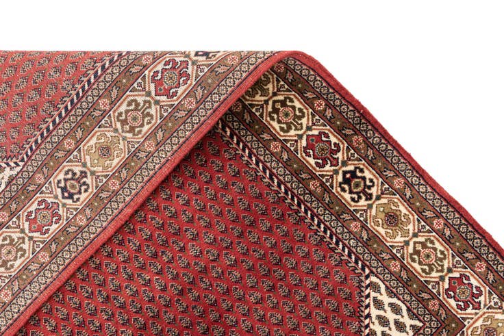 Detail image of 4' x 5' 10 Hand Knotted Mir Oriental Wool Rug