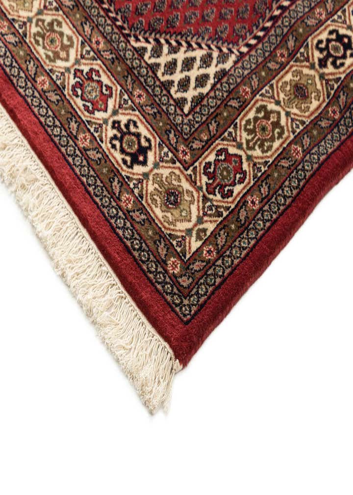 4' x 6' Hand Knotted Mir Oriental Wool Rug