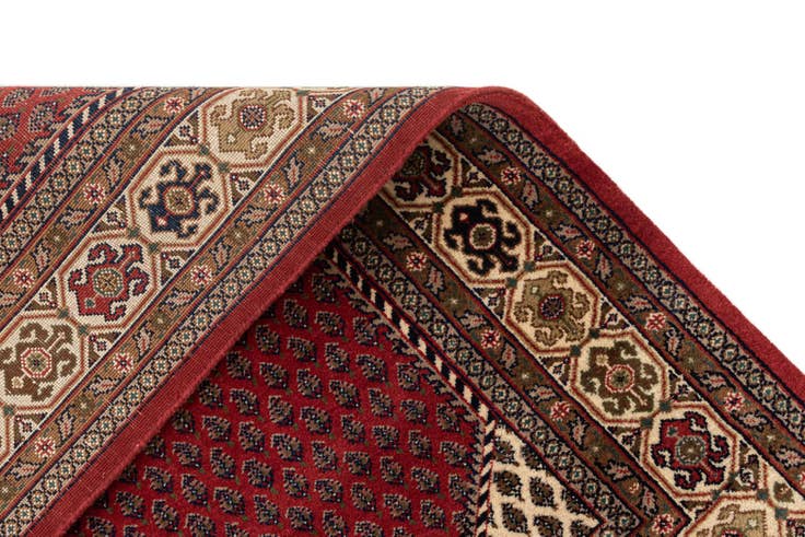 Detail image of 4' x 6' Hand Knotted Mir Oriental Wool Rug