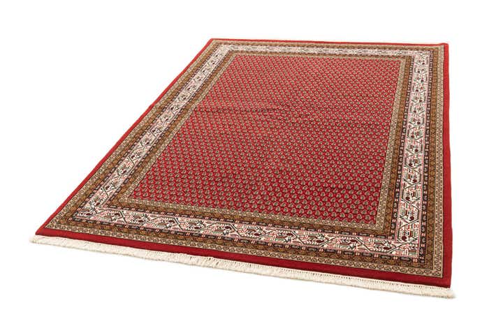 5' 9 x 7' 8 Hand Knotted Mir Wool Rug