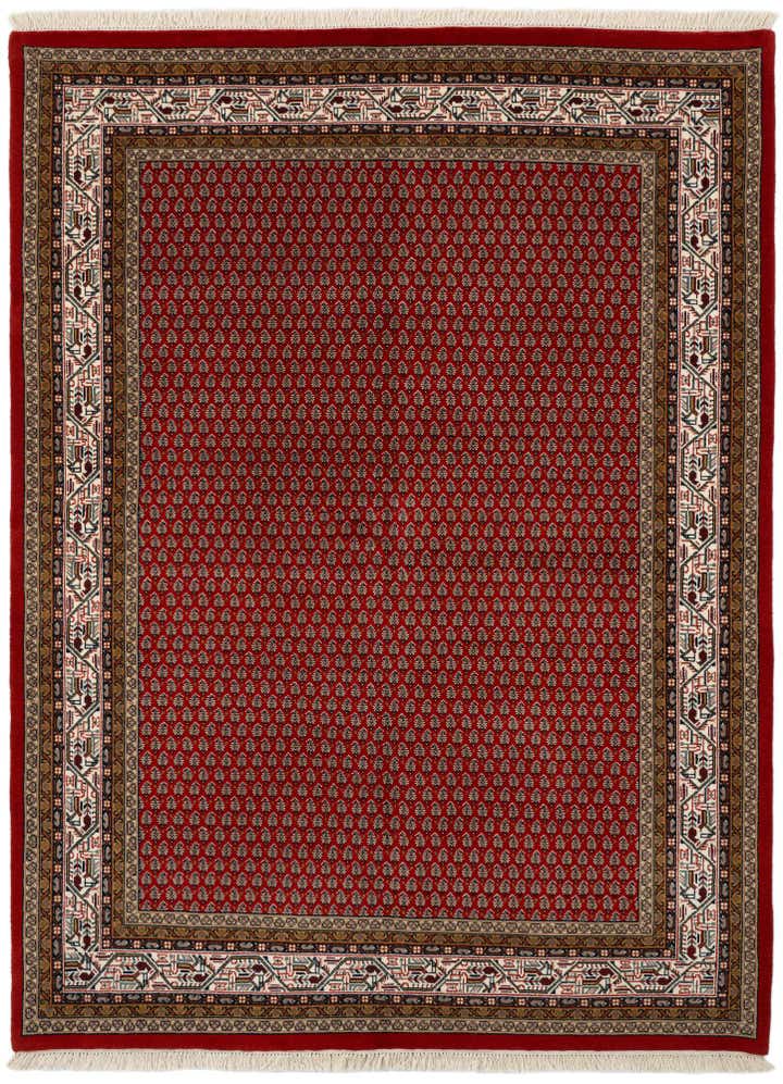 5' 9 x 7' 8 Hand Knotted Mir Wool Rug