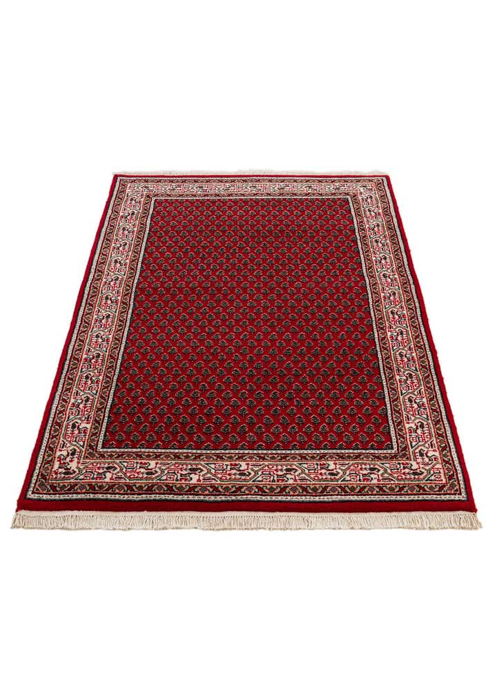 3' 3 x 5' 2 Hand Knotted Mir Wool Rug
