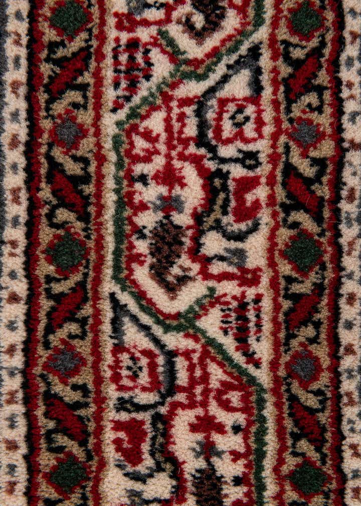 3' 3 x 5' 2 Hand Knotted Mir Wool Rug
