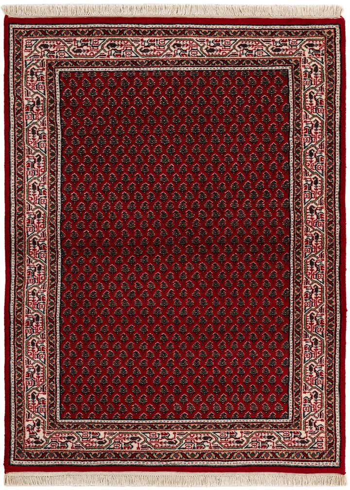 3' 3 x 5' 2 Hand Knotted Mir Wool Rug