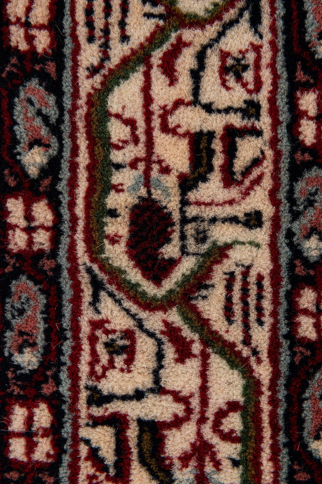 3' x 5' 5 Hand Knotted Mir Wool Rug