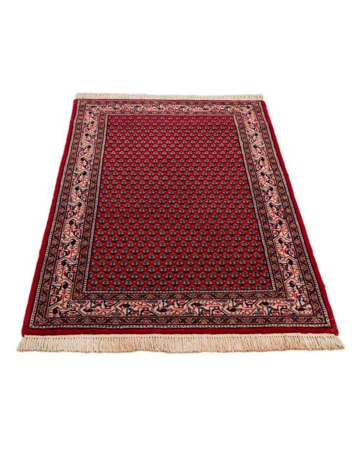 Detail image of 2' 11 x 5' 2 Hand Knotted Mir Wool Rug
