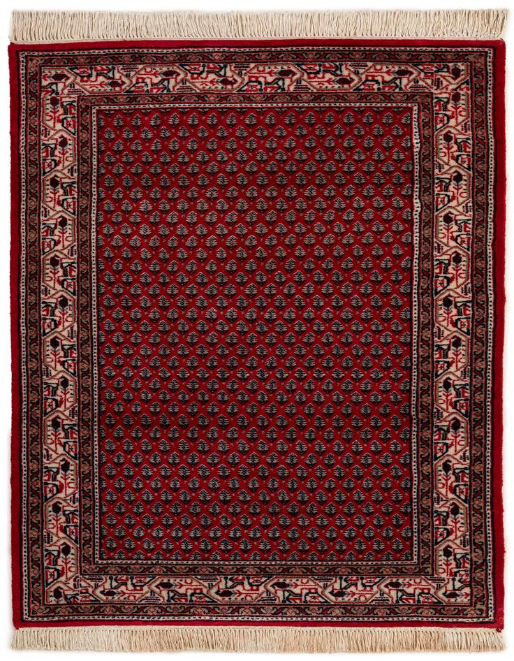 Detail image of 2' 11 x 5' 2 Hand Knotted Mir Wool Rug