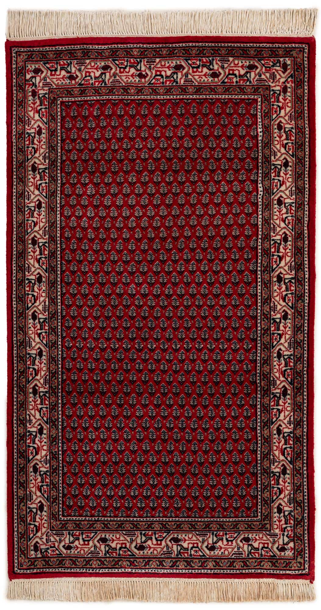 2' 11 x 5' 2 Hand Knotted Mir Wool Rug
