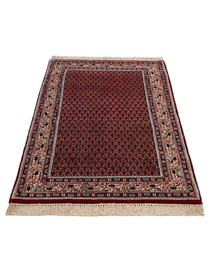 Detail image of 2' 11 x 5' 3 Hand Knotted Mir Wool Rug