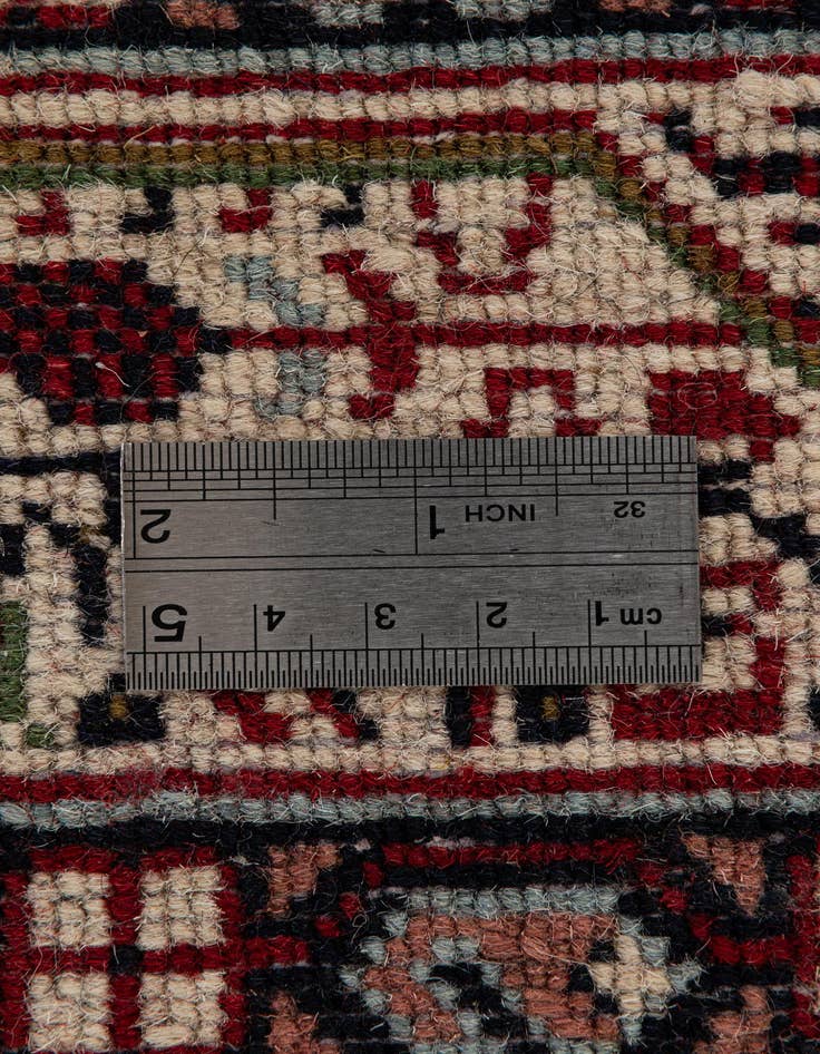 Detail image of 2' 11 x 5' 3  Hand Knotted Mir Wool Rug