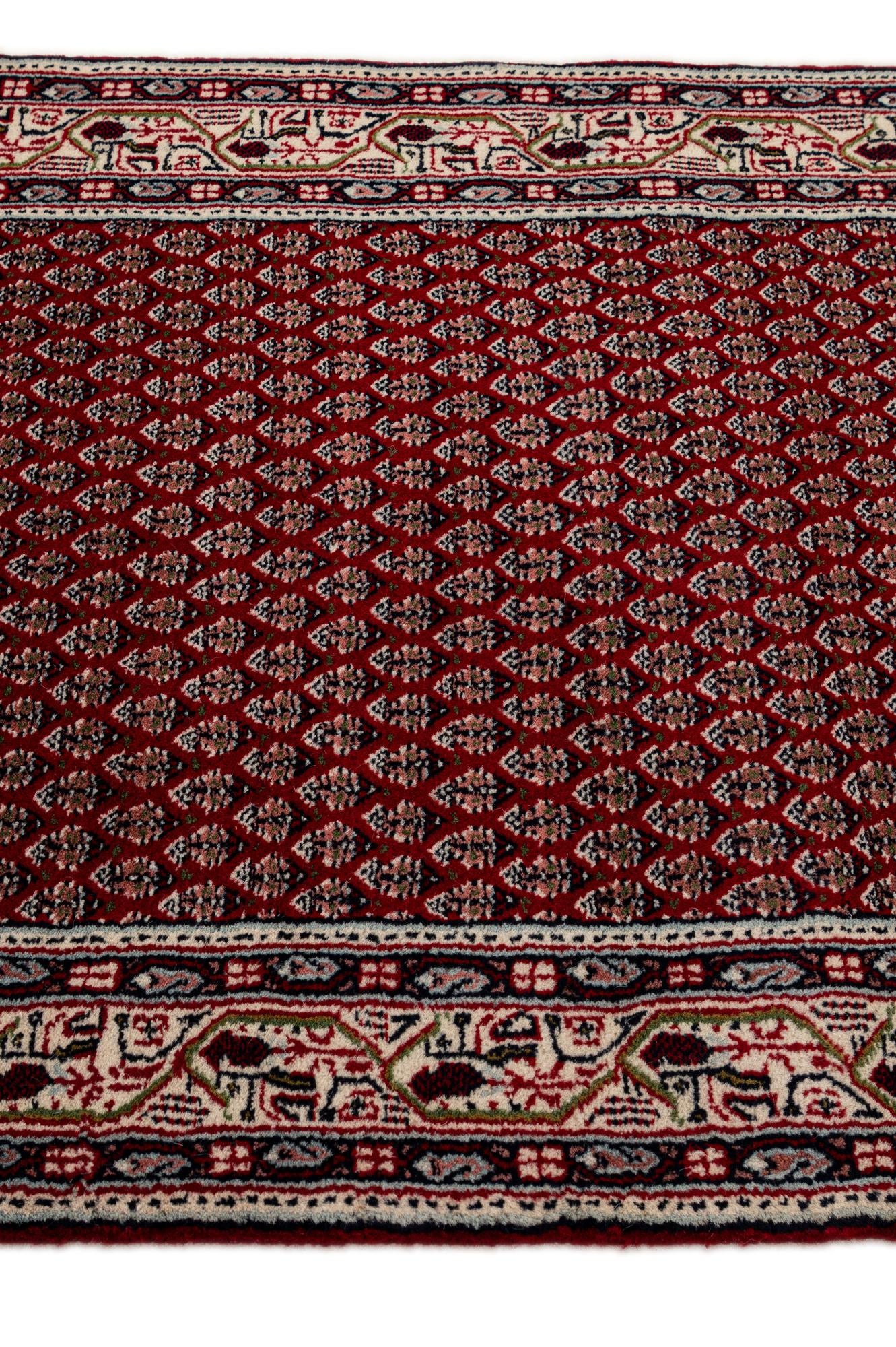 2' 11 x 5' 3 Hand Knotted Mir Wool Rug
