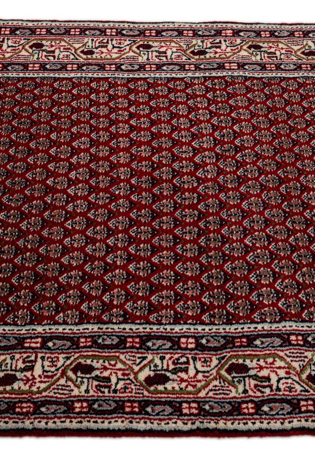 Detail image of 2' 11 x 5' 3 Hand Knotted Mir Wool Rug