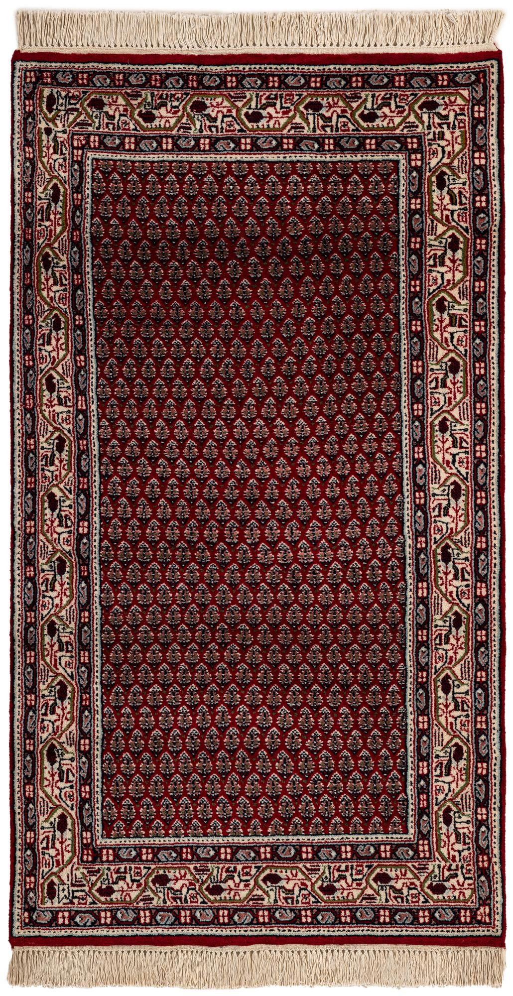 2' 11 x 5' 3 Hand Knotted Mir Wool Rug
