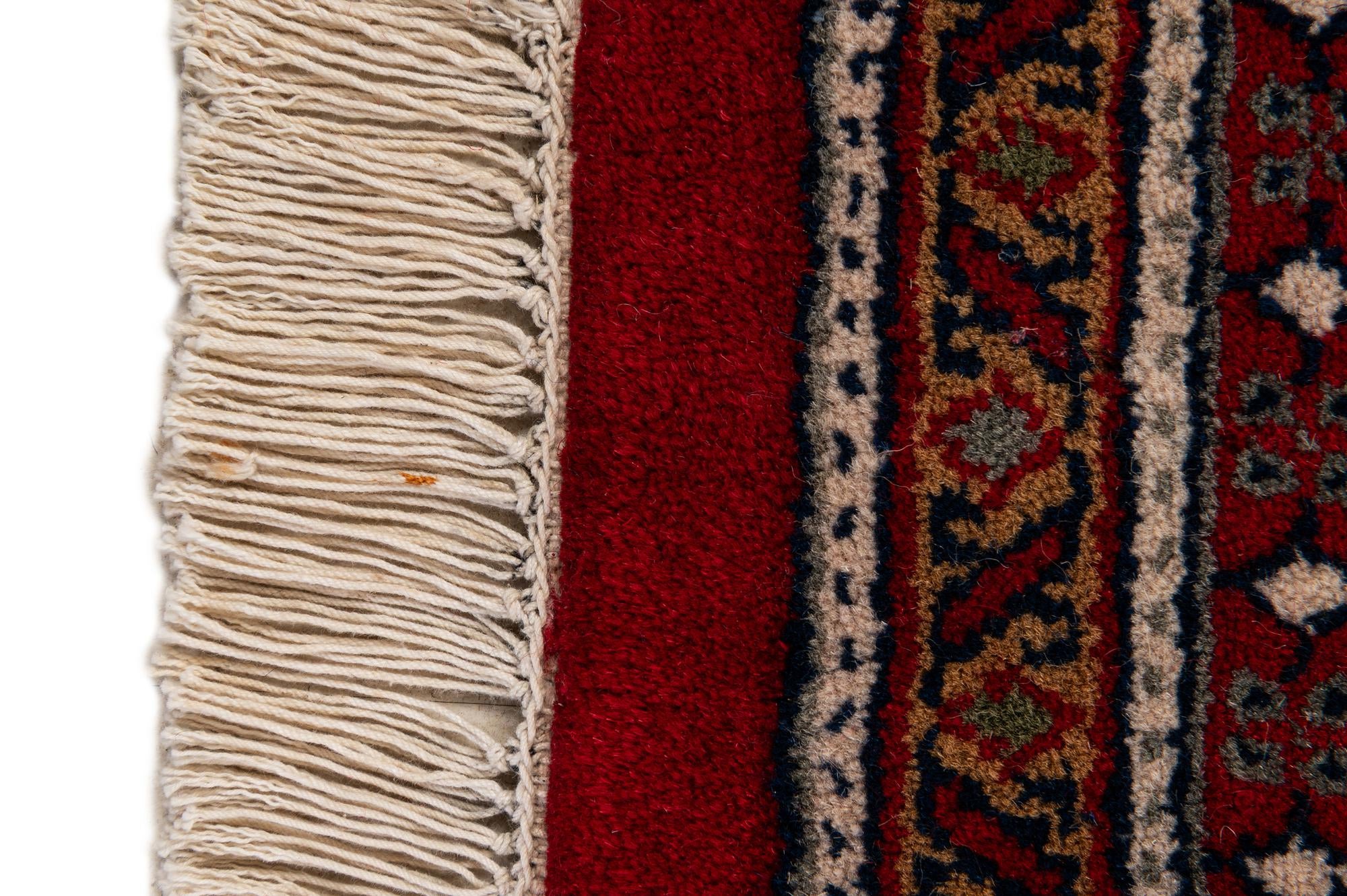 6' 8 x 8' 3 Hand Knotted Mir Wool Rug