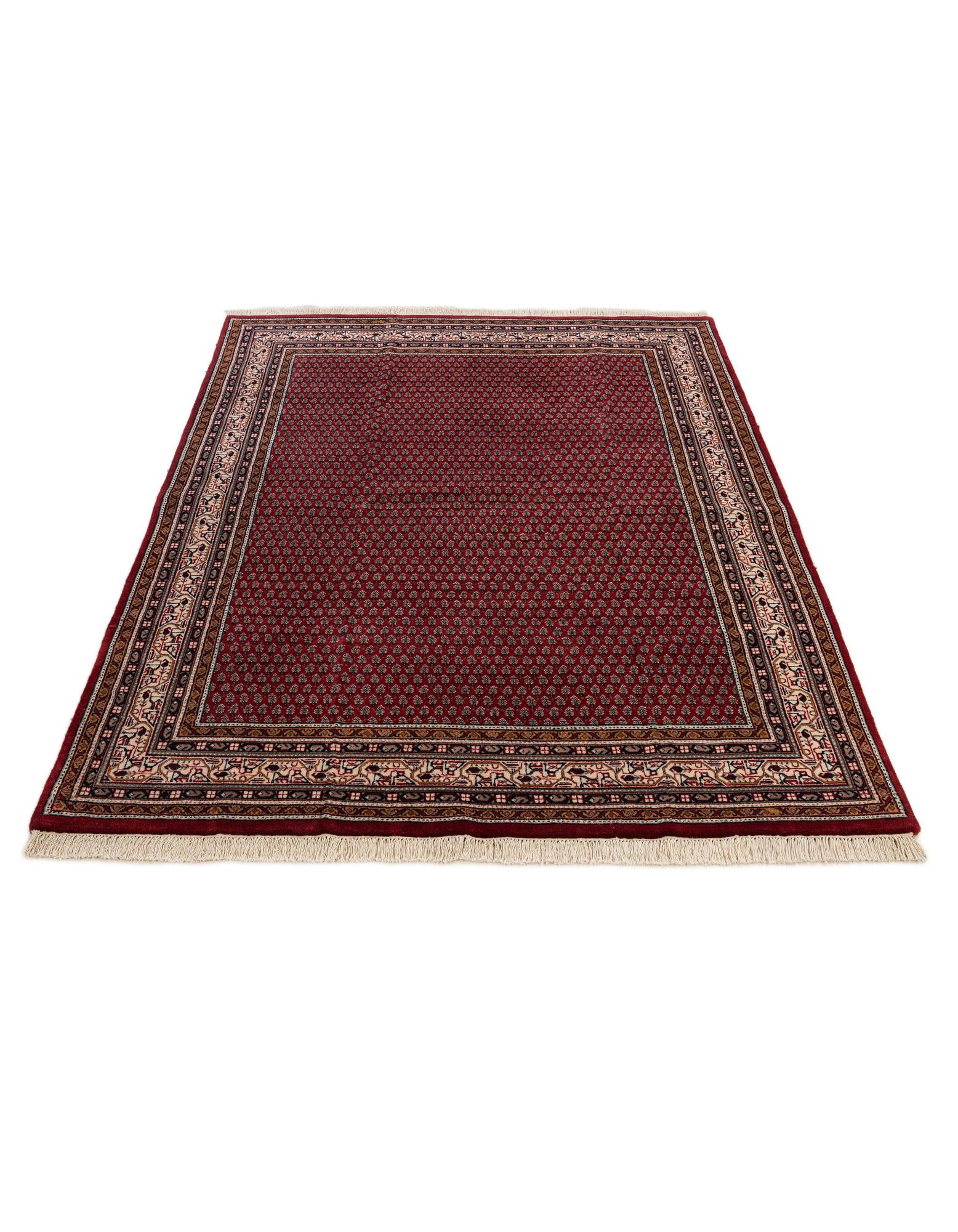 5' 8 x 7' 9 Hand Knotted Mir Wool Rug