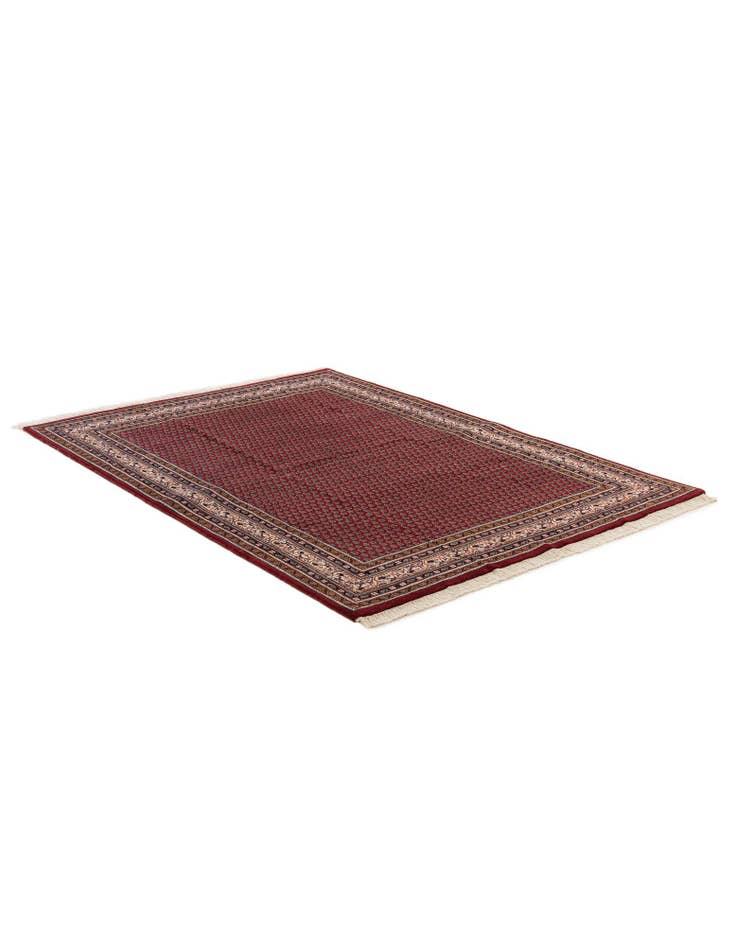 Detail image of 5' 8 x 7' 9  Hand Knotted Mir Wool Rug