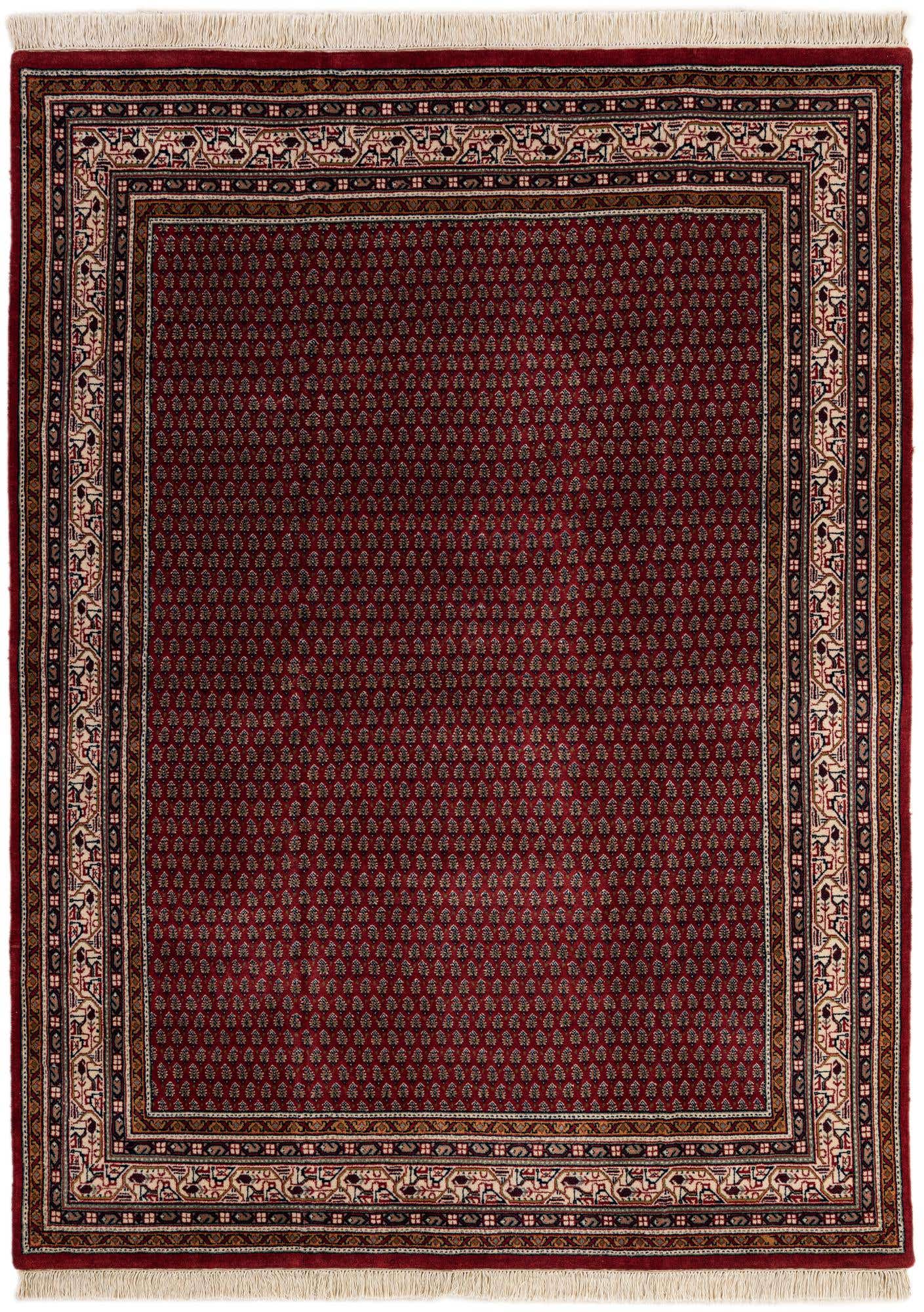 5' 8 x 7' 9 Hand Knotted Mir Wool Rug