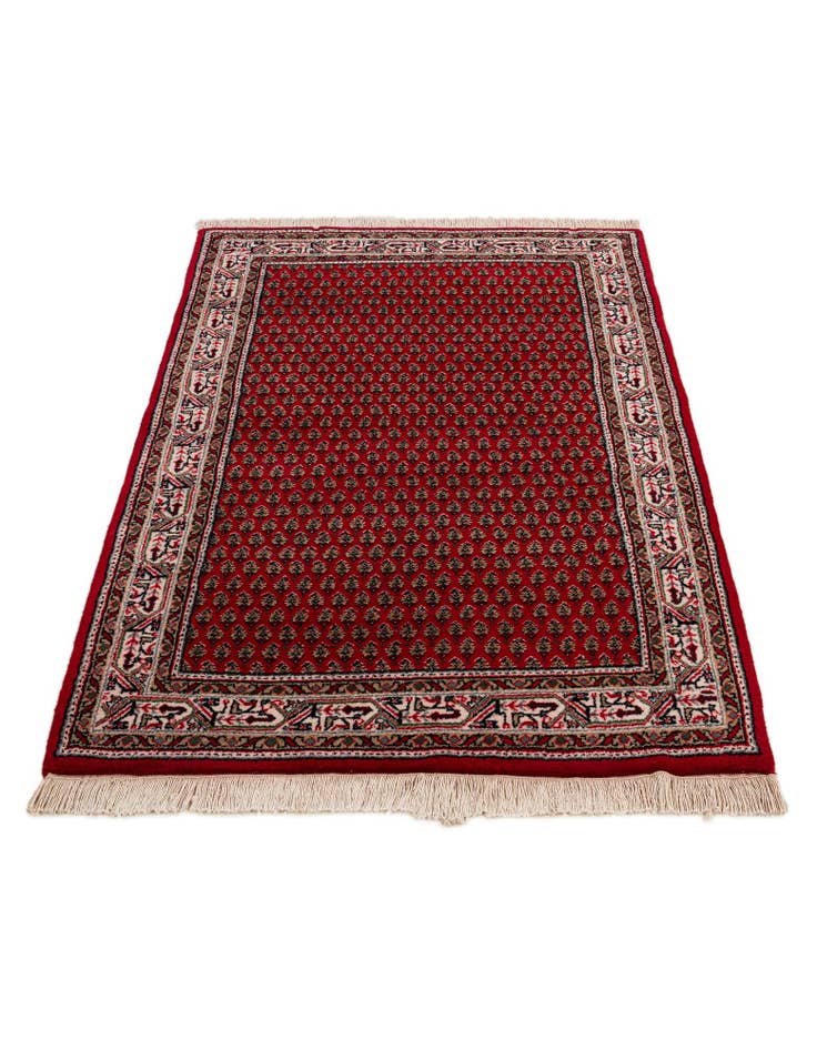 Detail image of 3' 2 x 5' Hand Knotted Mir Wool Rug