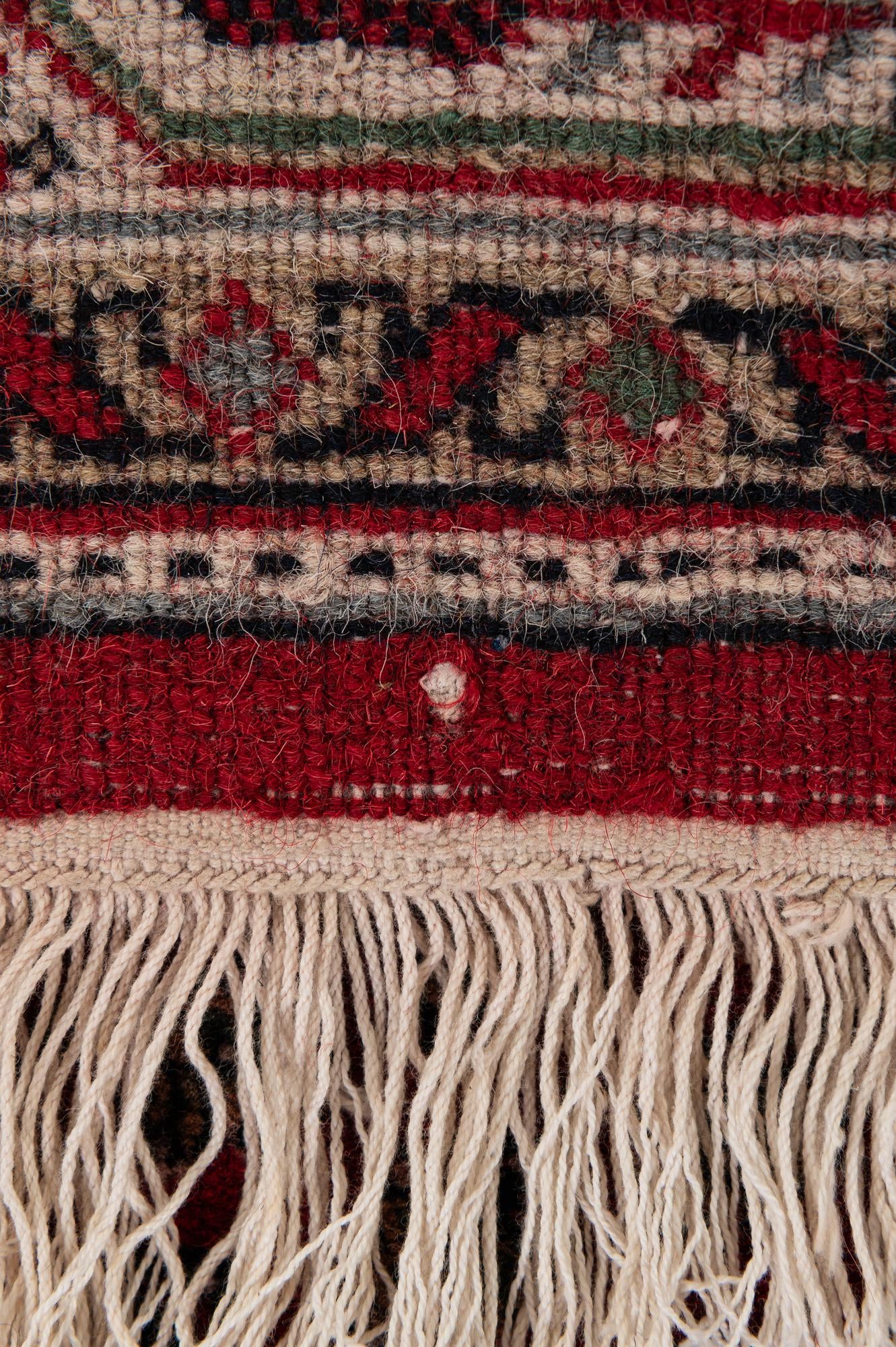 3' 2 x 5' Hand Knotted Mir Wool Rug