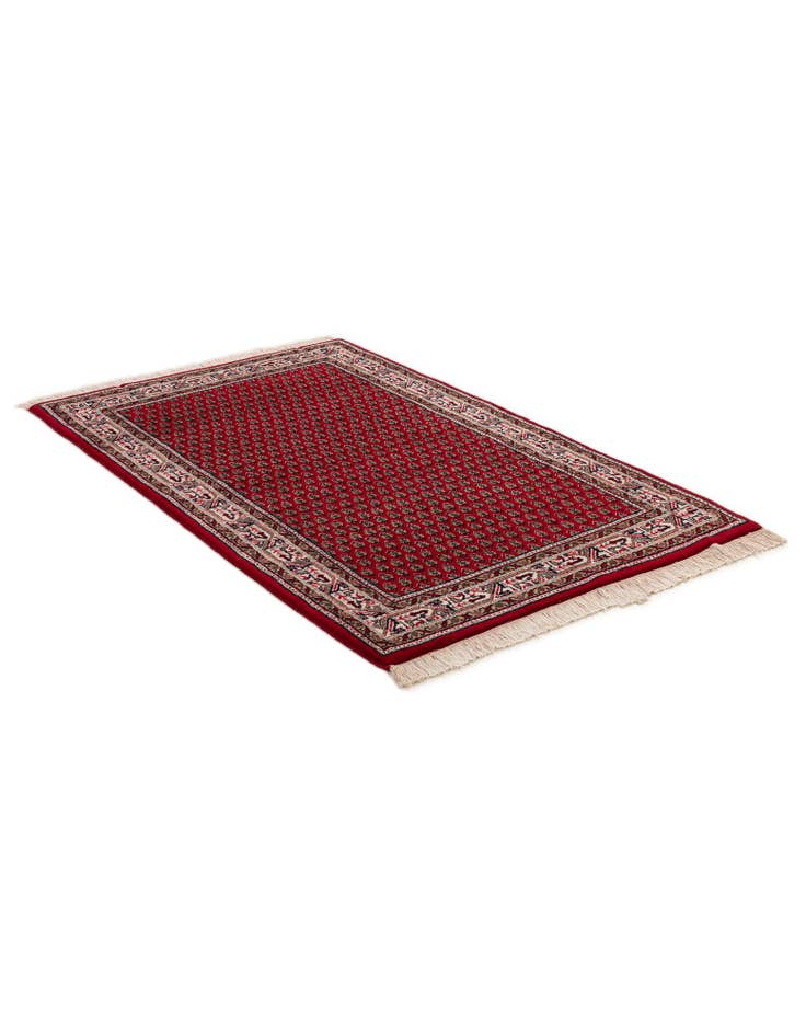 Detail image of 3' 2 x 5' Hand Knotted Mir Wool Rug