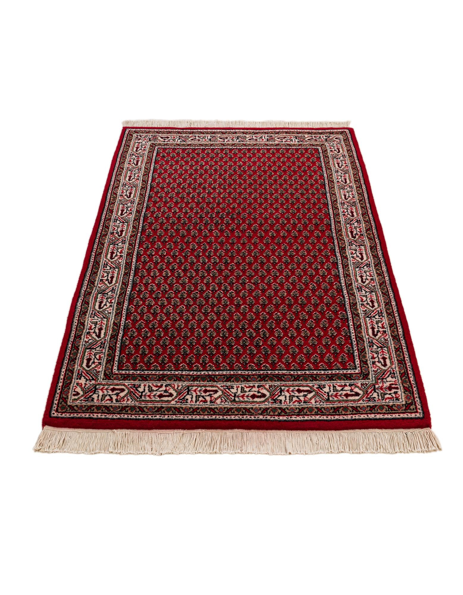3' 1 x 5' 1 Hand Knotted Mir Wool Rug