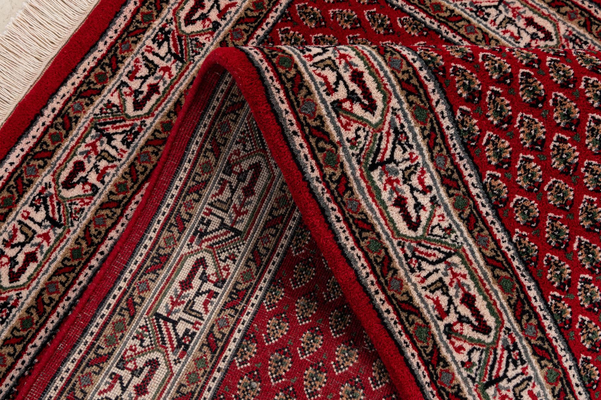 3' 1 x 5' 1 Hand Knotted Mir Wool Rug