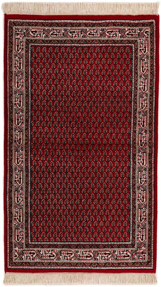 3' 1 x 5' 1 Hand Knotted Mir Wool Rug
