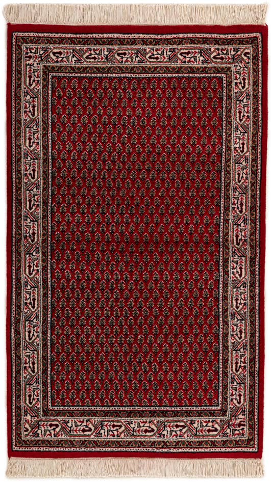 Detail image of 3' 1 x 5' 1 Hand Knotted Mir Wool Rug