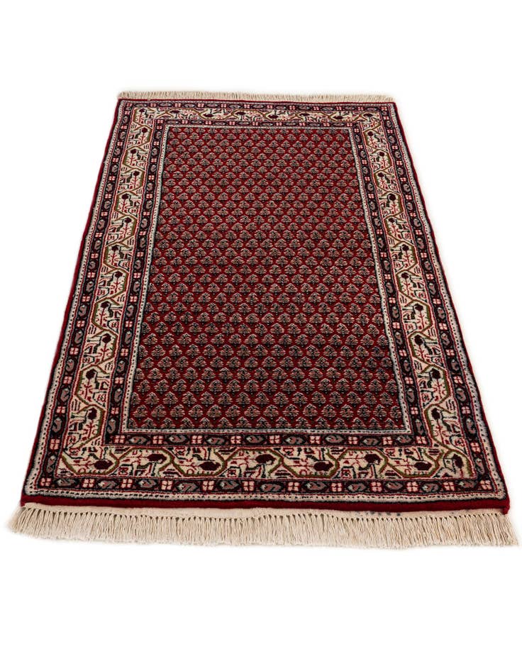 Detail image of 2' 11 x 5' 3 Hand Knotted Mir Wool Rug